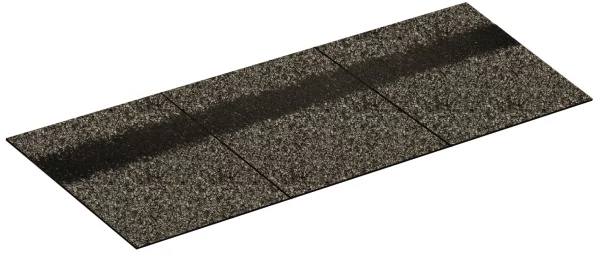 Коньково-карнизная черепица Shinglas Атланта-1 Коньково-карнизная черепица Shinglas Атланта-1