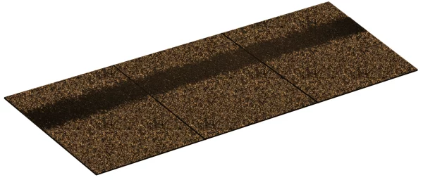 Коньково-карнизная черепица Shinglas Коррида-1 Коньково-карнизная черепица Shinglas Коррида-1