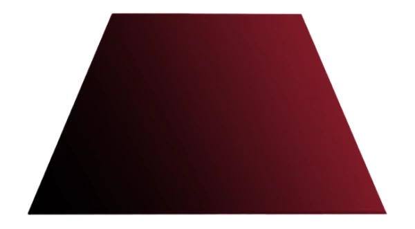 Лист плоский ПЭ 0.7 мм Красный рубин RAL3003 ГОСТ