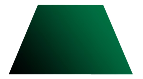 Лист плоский ПЭ 0.45 мм Зеленая мята RAL6029 ГОСТ