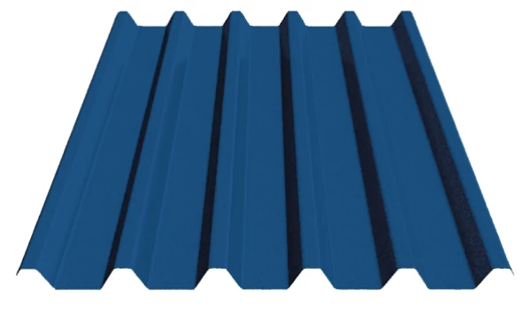 Профлист С 44 Полиэстр 0,65 мм RAL 5005 Синий насыщенный-1
