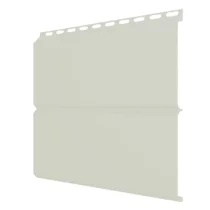 L брус Серо-белый 15х240 NormanMP 0,5 мм RAL 9002