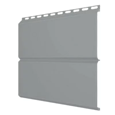 Сайдинг Lбрус 15х240 ПЭ 0.5 мм ТУ Серый RAL7004