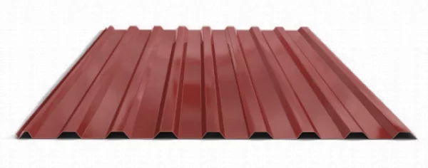 Профлист для крыши МП20 Полиэстр 0.45 мм ГОСТ RAL 3009 Красная окись-1 Профлист для крыши МП20 Полиэстр 0.45 мм ГОСТ RAL 3009 Красная окись-1