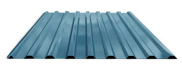Профилированный лист МП-20x1100-R (ПЭ-01-5021-0,7) Синяя вода-1 Профилированный лист МП-20x1100-R (ПЭ-01-5021-0,7) Синяя вода-1