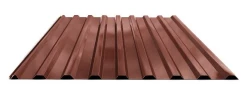 Профилированный лист МП20x1100 B (ПЭ-01-8017-0,45) Коричневый шоколад