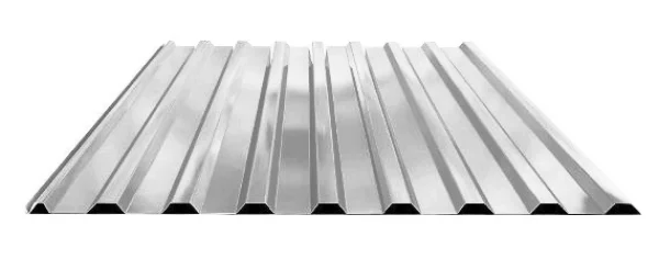 Профнастил МП-20 НорманМП 0,5 мм RAL 9006 Белый алюминий-1 Профнастил МП-20 НорманМП 0,5 мм RAL 9006 Белый алюминий-1