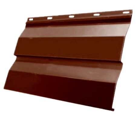 Сайдинг МП СК 14х226 (ПЭ-01-8017-0.4) Шоколадно-коричневый