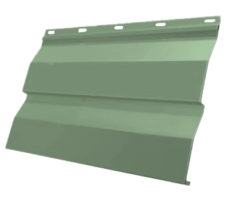 Корабельная доска Полиэстер 0.45 мм RAL 6019 Зеленая пастель