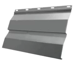 Корабельная доска Полиэстер 0.45 мм RAL 9006 Белый алюминий