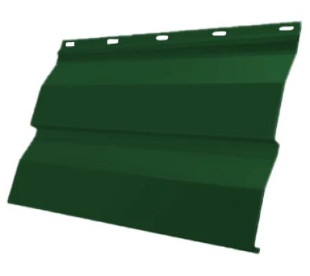 Корабельная доска Полиэстер 0.45 мм RAL 6002 Зеленый лист
