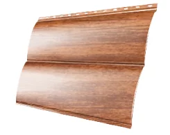 Сайдинг woodstock Т 28х330 ECOSTEEL-01 Мореный Дуб 0.5 мм ГЛЯНЕЦ