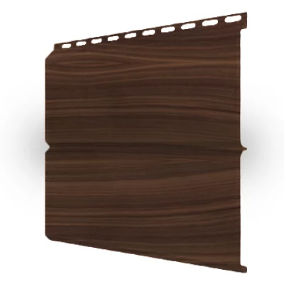 Сайдинг Lбрус-XL-14х335 ECOSTEEL текстурированный 0.45 мм Орех