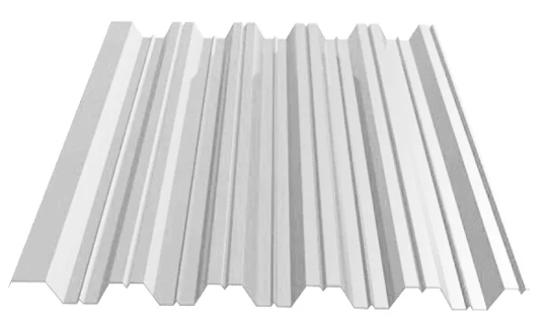 Профнастил НС-35 Полиэстр 0,7 мм RAL 9002 Серо-белый-1 Профнастил НС-35 Полиэстр 0,7 мм RAL 9002 Серо-белый-1