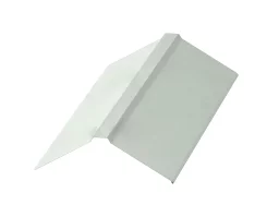 Планка конька плоского 150х150х2000 (ПЭ-01-9003-ОН)