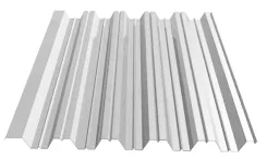 Профнастил НС-35 NormanMP 0,5 мм RAL 9006 Белый алюминий