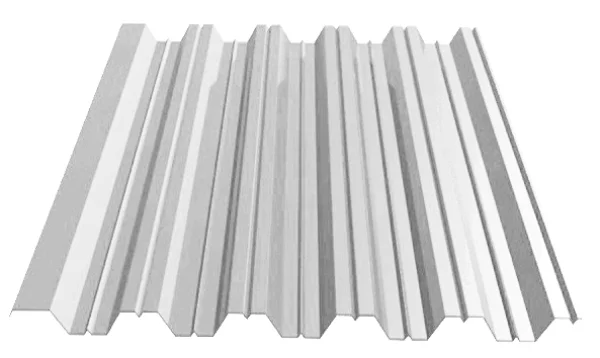 Профнастил НС-35 NormanMP 0,5 мм RAL 9006 Белый алюминий-1 Профнастил НС-35 NormanMP 0,5 мм RAL 9006 Белый алюминий-1