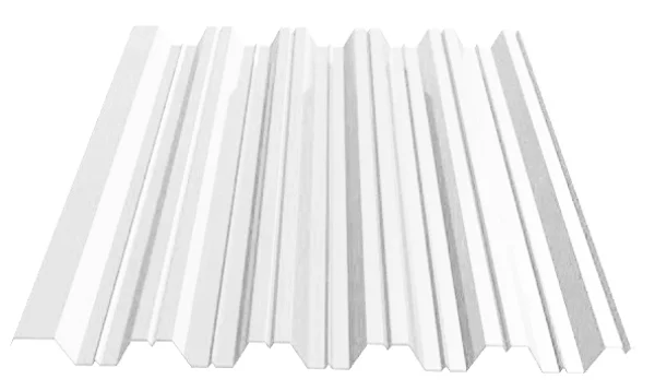 Профнастил НС-35 Полиэстр 0.7 мм RAL 9010 Чистый белый-1 Профнастил НС-35 Полиэстр 0.7 мм RAL 9010 Чистый белый-1