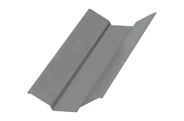Планка ендовы верхняя Серый NormanMP 0.5 мм 76х76х2000 мм
