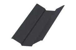 Планка ендовы верхняя Серый графит ПЭ 0.45 76х76х2000 мм