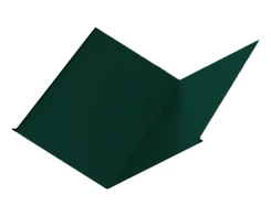 Планка ендовы нижняя Зеленый мох Викинг Е 0.5 мм 298х298х2000 мм