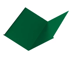 Планка ендовы нижняя Зеленая мята ПЭ 0.45 298х298х2000 мм