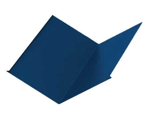 Планка ендовы нижняя Синяя PURETAN 0.5 мм 298х298х2000 мм