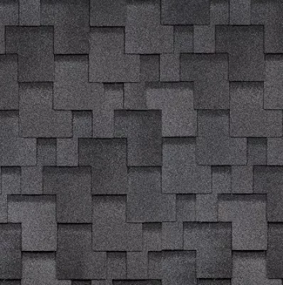 Гибкая черепица Shinglas Финская Аккорд Серый Гибкая черепица Shinglas Финская Аккорд Серый