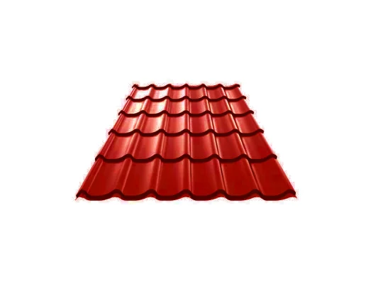 Металлочерепица Ламонтерра-X Полиэстер 3003 0.45 Рубиново-красная-1 Металлочерепица Ламонтерра-X Полиэстер 3003 0.45 Рубиново-красная-1