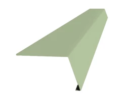Планка карнизная Зеленая пастель ПЭ 0.45 100х69х2000 мм