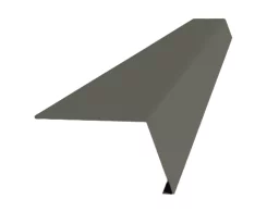 Планка карнизная Серый графит VikingMP 0.45 мм 100х69х2000 мм