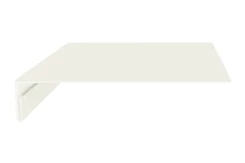 Планка карнизного свеса Белая ПЭ 0.45 200х30х2000 мм