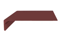 Планка карнизного свеса Красный рубин ПЭ 0.45 200х30х2000 мм