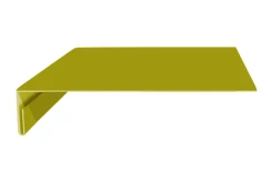 Планка карнизного свеса Желтый цинк ПЭ 0.45 200х30х2000 мм