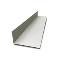 Планка примыкания верхняя 250х147х2000 (ПЭ-01-9002-0.45) Светло-серая