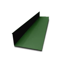 Планка примыкания верхняя Зеленый лист ПЭ 0.45 250х147х2000 мм