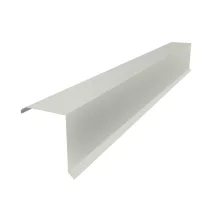 Планка торцевая 135х145х2000 мм Норман RAL 9002 Белая ночь