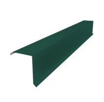 Планка торцевая Зелёный мох ПЭ 0.45 95х120х2000 мм