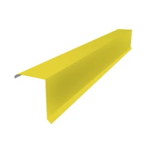 Планка торцевая Желтый цинк ПЭ 0.45 135х145х2000 мм