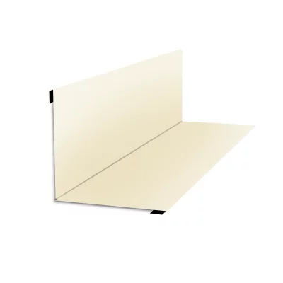 Планка угла внутреннего Светлая слоновая кость ПЭ 0.45 115х115х2000 мм Планка угла внутреннего Светлая слоновая кость ПЭ 0.45 115х115х2000 мм