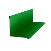 Планка угла внутреннего Зелёный лист ПЭ 0.45 115х115х2000 мм