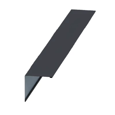 Планка угла наружного Серый графит PURMAN 0.5 мм 115х115х2000 мм