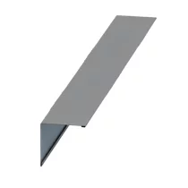 Угол наружный Серый NormanMP 0.5 мм 115х115х2000 мм