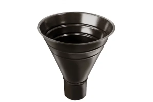 Grand Line Воронка водосборная 300/100 мм Темно-коричневая Grand Line Воронка водосборная 300/100 мм Темно-коричневая