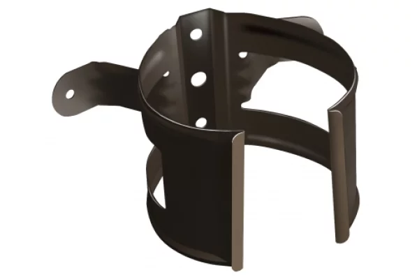 Grand Line Кронштейн трубы на дерево 100 мм Темно-коричневый Grand Line Кронштейн трубы на дерево 100 мм Темно-коричневый