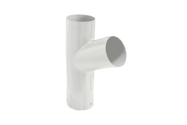 Grand Line Тройник трубы 100 мм Белый