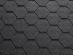 Гибкая черепица Katepal CLASSIC-KL однослойная черная