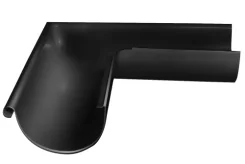 Grand Line Угол желоба внешний 90° Черный