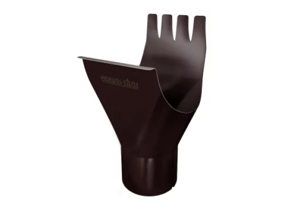 Grand Line Воронка желоба 125/90 мм Коричневый шоколад Grand Line Воронка желоба 125/90 мм Коричневый шоколад