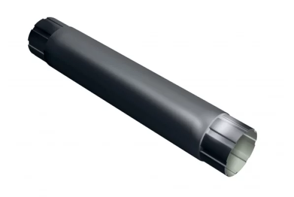 Grand Line Optima Труба водосточная 1 м Серый графит Grand Line Optima Труба водосточная 1 м Серый графит